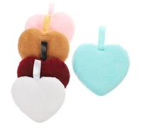 LOLIPPYY 5Pcs Facial Cleaning Puff Makeup Remover Tools Reusable Soft Washable Sponges for Deep Pore Cleansing and Oil Removal Household Mixed Color