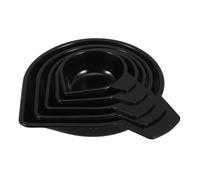 LOLIPPYY 5pcs Plastic Scale Tray with Pouring Spout for Precise Jewelry Weighing Liquid and Powder Measurement Compact Mini Weigh Boats for Laboratory Food and Epoxy Mixing Applications