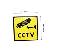 LOLIPPYY 5pcs Private Property No Trespassing Video Security Signs Cctv Warning Stickers for Outdoor Indoor Use High-definition Print for Office Apartment Park Surveillance