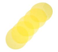 LOLIPPYY 5pcs Red Acetate Gel Light Filter Sheets 10cm Self-Adhesive Warm Light Correction Stickers Yellow Pet Colored Gel Sheets with Removable Adhesive for Dining Areas and Home Decor