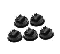 LOLIPPYY 5pcs Speaker Wire Pin Connectors Red Black Dual Spade Spring-loaded Terminals for Quick Play Audio Box Wiring Easy Install Clips for Subwoofer Speaker Cable Binding Post