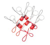 LOLIPPYY 5pcs Type Keychain Decoration Novelty Keyring Charm for Backpacks Purse A B Ab Rh Type Hangings for Everyday Use Special Occasions