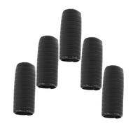 LOLIPPYY 5pcs Violin Bow Grip Rubber Sleeves Fit for Violin and Bows Enhanced Control and Balanced Handling for Precise Sound Projection and Long Practice Sessions