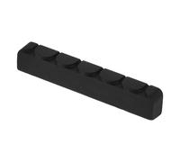 LOLIPPYY 6 String Ebony Wood Guitar Nut for Classical Acoustic Guitars Replacement Saddle Support Enhances Playability and String Protection
