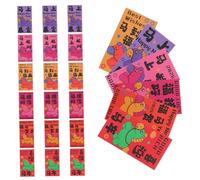 LOLIPPYY 60pcs Chinese Year Envelopes Year Horse Design Red Packets Coated Paper Lunar Festival Cash Family and Business Celebrations