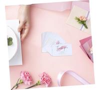 LOLIPPYY 60pcs Thank You Cards for Small Business Bulk Pack Thick White Customer Appreciation Notes with Elegant Simple Design for Packaging and Shopping Orders