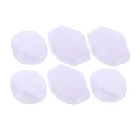 LOLIPPYY 6pcs Acoustic Guitar String Tuning Pegs and Square Tuning Peg Buttons Keys