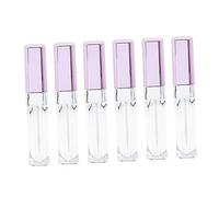LOLIPPYY 6pcs Empty Eyeliner and Mascara Containers Refillable Tube Bottles for Eyelash Cream Lightweight Makeup Storage for Women and Girls Modern Chic Design