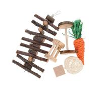 LOLIPPYY 6Pcs Hamster Chewing for Small Pets Teeth Grinding for Guinea Pigs Rabbits Indoor Enrichment Pet Accessories to Reduce Loneliness