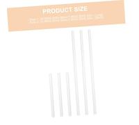 LOLIPPYY 6pcs Heat-resistant Glass Stirring Rods Educational Supply for Scientific Experiment Cocktail Mixing Kitchen Use