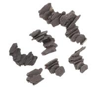 LOLIPPYY 6pcs Miniature Stone Steps for Dioramas Decorative Garden Stones Vintage Texture Micro Landscape Stairs for Fairy Garden Railway Model Accessories