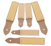 LOLIPPYY 6Pcs Pencil Sandpaper for Artists and Students Portable Sketching Sanding Blocks with Ergonomic Grip Fine Grit Sandpaper for Sharpening Pastel and Drawing Pencils Compact Art