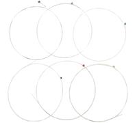 LOLIPPYY 6pcs Phosphor Copper Electric Guitar Strings Coated for Enhanced Durability Bright Tone and Reduced Finger Noise Suitable for Folk and Electric Guitars