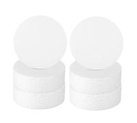 LOLIPPYY 6pcs Polystyrene Foam Disc Circles for DIY Crafts Lightweight Foam Cylinders for Cake Decorations School Modeling and Holiday Art Projects