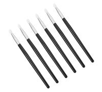 LOLIPPYY 6pcs Silicone Lip Mask Brush Makeup Lipstick Applicators for Smooth Color Application Skin-friendly Cosmetic Tools Portable and Lightweight for Daily Use