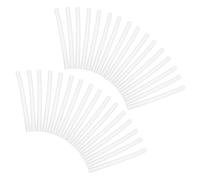 LOLIPPYY 70pcs Hot Melt Glue Sticks Strong Adhesive Crafting Sticks for DIY Repair Decorating and Mounting Rapid Drying Odorless EVA Material