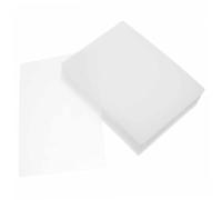LOLIPPYY 80pcs Clear Matte Plastic Binder Covers Thick Document Protectors for Office School Home Non Glare Presentation Sleeves for Easy Binding and Document Organization