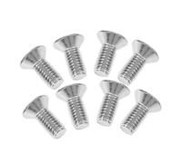 LOLIPPYY 8pcs Brake Rotor Securing Screws Silver Auto Body Screws Front Axle Brake Disc Rotor Mounting Bolts Replacement Hardware Kit Compatible with Honda Cars