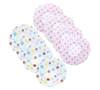 LOLIPPYY 8pcs Dots Printed Shower Caps for Women Adults Thickened Reusable Bath Hair Caps with Elastic Band Breathable Stylish Protective Hats for Curly Braided and Long Hair