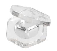 LOLIPPYY 8pcs Hexagon Empty Eyeshadow Pans Compact Cosmetic Storage Case for Travel Portable Small Highlighter Blusher Organizer for Women Makeup