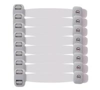 LOLIPPYY 8pcs Safety Locks Strong Adhesive Childproof Cabinet Locks for Refrigerators Easy Install No Tools Required Flexible Design Durable Protection for Curious