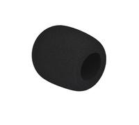 LOLIPPYY 8Pcs Thick Black Microphone Windscreen Covers Sponge Cushions Replacement Set for Studio and Live Performance
