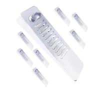 LOLIPPYY 8pcs Transparent Stackable Furniture Leveling Shims Non-Slip Table Leg Pads and Door Stoppers for Cabinets Chairs Sofas Uneven Floors