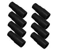 LOLIPPYY 8pcs Vacuum Hose Adapter Black Vacuum Cleaner Attachment Converter for Easy Connection Simplifies Tool Switching Enhances Cleaning Efficiency