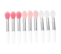 LOLIPPYY 9pcs Portable Silicone Lip Mask Brush with Soft Heads Travel Friendly Cosmetic Lipstick Applicator for Women Skin Friendly Makeup Tool for Home Work and Professional Use