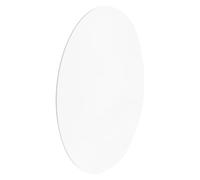 LOLIPPYY Acrylic Round Vanity Tray Minimalist Mirror Cosmetic Organizer Perfume Display for Dressing Table Bathroom Countertop Jewelry and Candle Holder