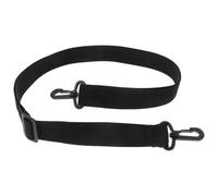 LOLIPPYY Adjustable Black 30mm Wide Shoulder Strap with Shoulder Pad for Extendable Poster Tube Carrier, 1. Length Replacement Strap for Art Storage Tubes and Document Cases