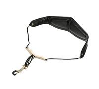 LOLIPPYY Adjustable Leather Saxophone Strap Comfortable Lightweight Neck Belt for Alto Tenor Soprano Sax with Wear Resistant Design Musician Accessories Random Color