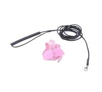 LOLIPPYY Adjustable Pink Parrot Flying Strap with Elastic Traction Rope and Angel Wings Harness for Outdoor Bird Training and Flight