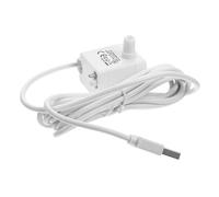 LOLIPPYY Adjustable Submersible Cat Water Fountain Pump Dc with Dry-burn Protection and LED Indicator Material Quiet Efficient Replacement for Pet Drinking Dispenser