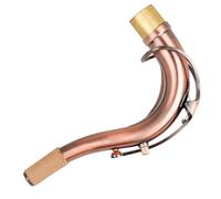 LOLIPPYY Alto Saxophone Bend Neck Replacement Brass Sax Bend Neck Kit Comfortable Playing Position Stable and Reusable Saxophone Supply for Saxophonists