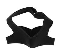 LOLIPPYY Anti-Snore Chin Strap for Adults Adjustable Black Stopper Belt Comfortable Household Snoring Aid to Sleep Quality and Reduce Nighttime Disruption