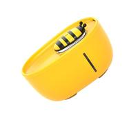 LOLIPPYY Automatic Cat Waterer Honey Bee Water Dispenser with Circulating Filtration for Pets Dogs Puppies Compact Lightweight Water Holder