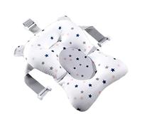 LOLIPPYY Baby Bath Cushion Floating Bathtub Seat for Baby Toddler Bath Support White Foam Plastic Breathable Comfort Support Times