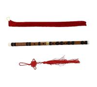 LOLIPPYY Bamboo Flute Chinese Traditional Instrument with Excellent Timbre Sturdy Build round Opening in Antique Chinese Style Suitable for Collectors and Kids