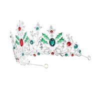 LOLIPPYY Baroque Bridal Crown Headpiece for Women and Vintage Silver Tiara Hair Accessory Elegant Wedding Prom Birthday Party Dress Up Regal Style for Indoor and Outdoor Events