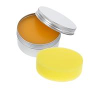 LOLIPPYY Beeswax Furniture Polish for Redwood Hardwood Floors Solid Wax with Scratch Coverage Glossy Finish Nourishing Wood Care for Cabinets and Laminate Floor Polish Kit with Sponge