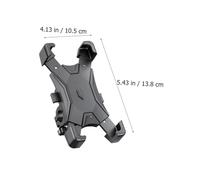 LOLIPPYY Bicycle Phone Holder Anti-shake Silicone Mat Mobile Support Rotating Bracket for Motorbike Handlebar Navigation Music Answering Calls