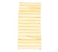 LOLIPPYY Blank Wooden Arch Pet Tunnel Arch Bridge Exercise Playing Stress-relieving Natural Pine Wood Delicate Appearance for Pet Entertainment Rat Cat