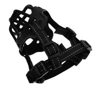 LOLIPPYY Breathable Adjustable Dog Muzzle for Small Dogs Tpr Material Training Mouth Cover to Prevent Biting Chewing Barking with Secure Neck Strap for Comfortable Fit