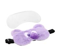 LOLIPPYY Cartoon Eye Sleep Mask for Soft Fuzzy Eye Cover with Elastic Strap Full Blackout Blindfold for Travel and Sleep for Boys