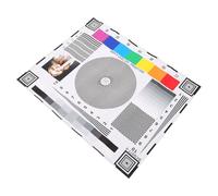 LOLIPPYY Cctv Focus Test Chart Wall-mounted Lens Calibration Target for Ip Security Cameras with Sharpness and Resolution Testing for Accurate Camera Alignment