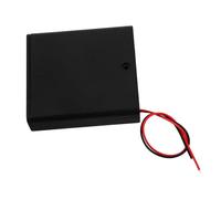 LOLIPPYY Cell Aa Battery Holder Box with Leads Plastic Power Supply Case for DIY Model Building Lights and Handcrafts Reliable Voltage Organizer for Electronic Projects