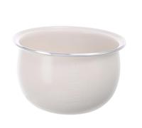 LOLIPPYY Ceramic Glaze Inner Pot Replacement Hemisphere Rice Cooker Bowl Non Stick Cooking Tank for Sushi Porridge Yogurt Healthy Even Heat Distribution for Family Meals