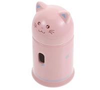 LOLIPPYY Ceramic Hamster Kettle Holder with Cute Cat Design, Stable Standing Water Bottle Bracket for Small Pets, Suitable for Hamsters, Rabbits, and Hedgehogs in Home or Cage Use