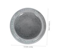 LOLIPPYY Ceramic Ink Dish Small Vintage Ink Plate for Chinese Calligraphy Brush Washing Tool Fine Workmanship and Bright Color Easy to Clean and Store Suitable for Beginners and Calligraphy